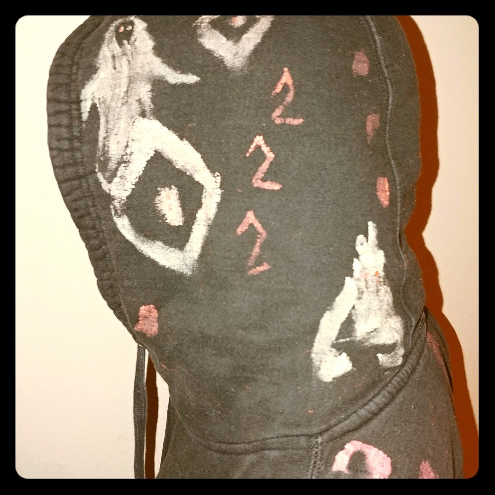 1 of 1 Hand Painted Hoodie
